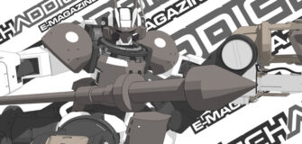Gunframe the Mini Comic Debut in the First Issue of MechAddict E-Magazine Scheduled for Release in January 2025