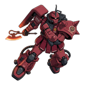 High Mobility Type Zaku II (Team Monstre Custom)